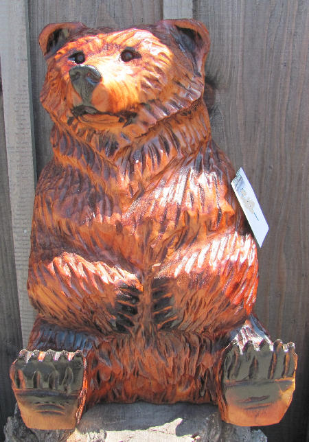 Redwood Sitting Bear