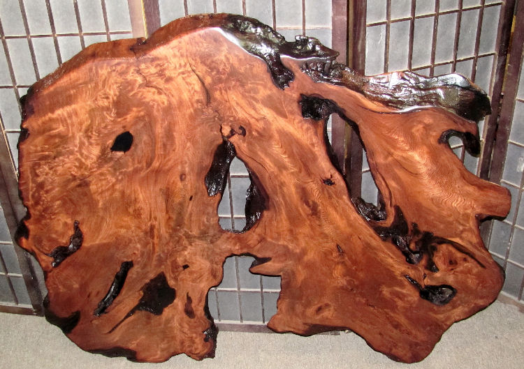 Redwood Burl Table Top