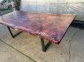redwood burl table custom furniture